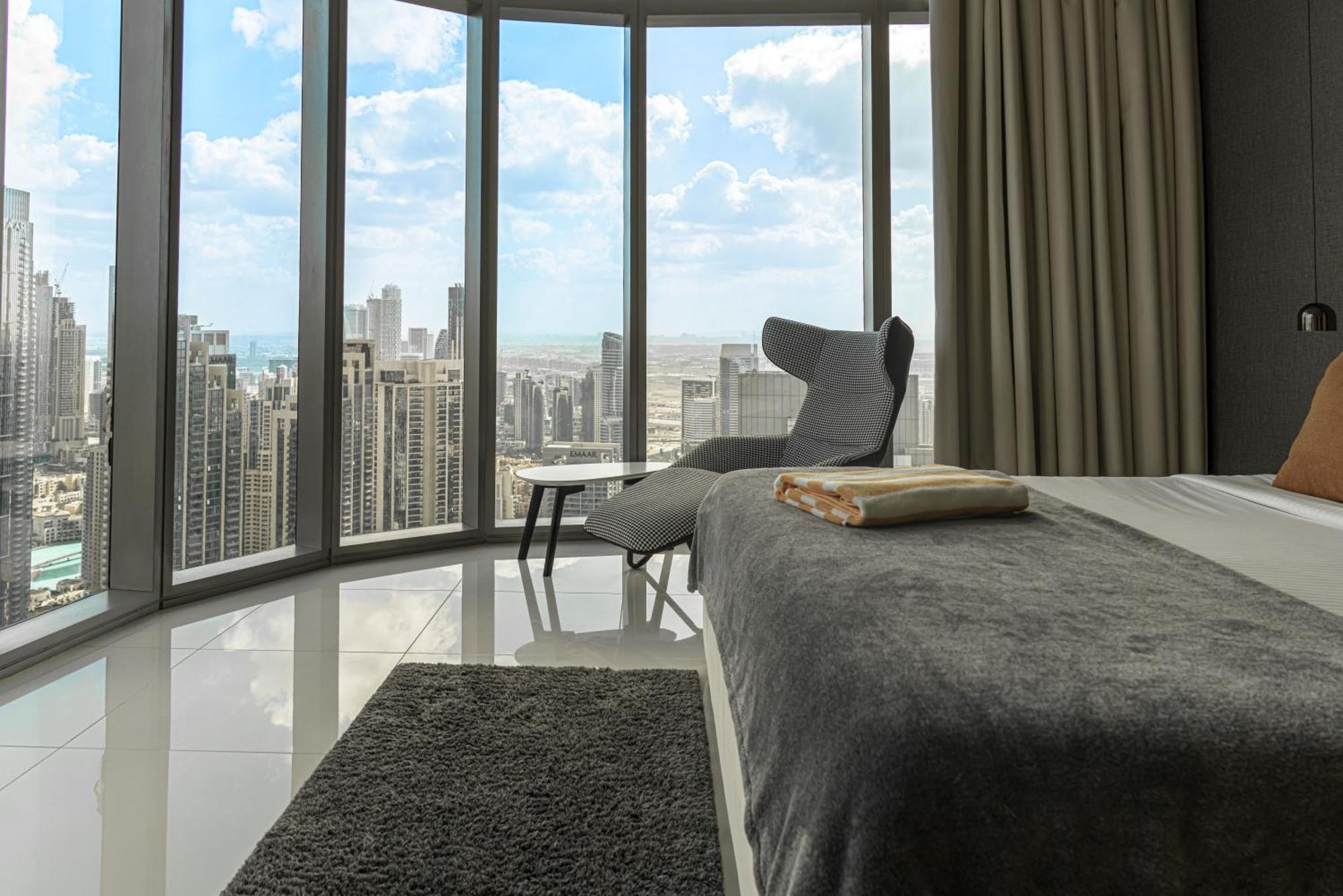 Paramount Tower Hotel And Residences With Infinity Sky Pool Dubai Eksteriør bilde